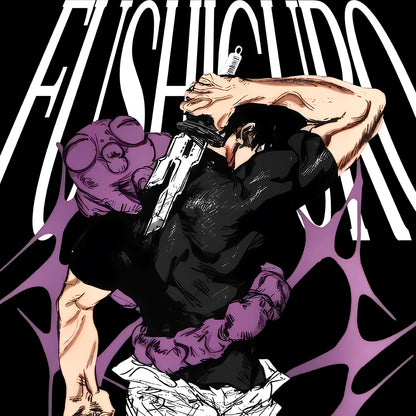FUSHIGURO TOJI BEHIND