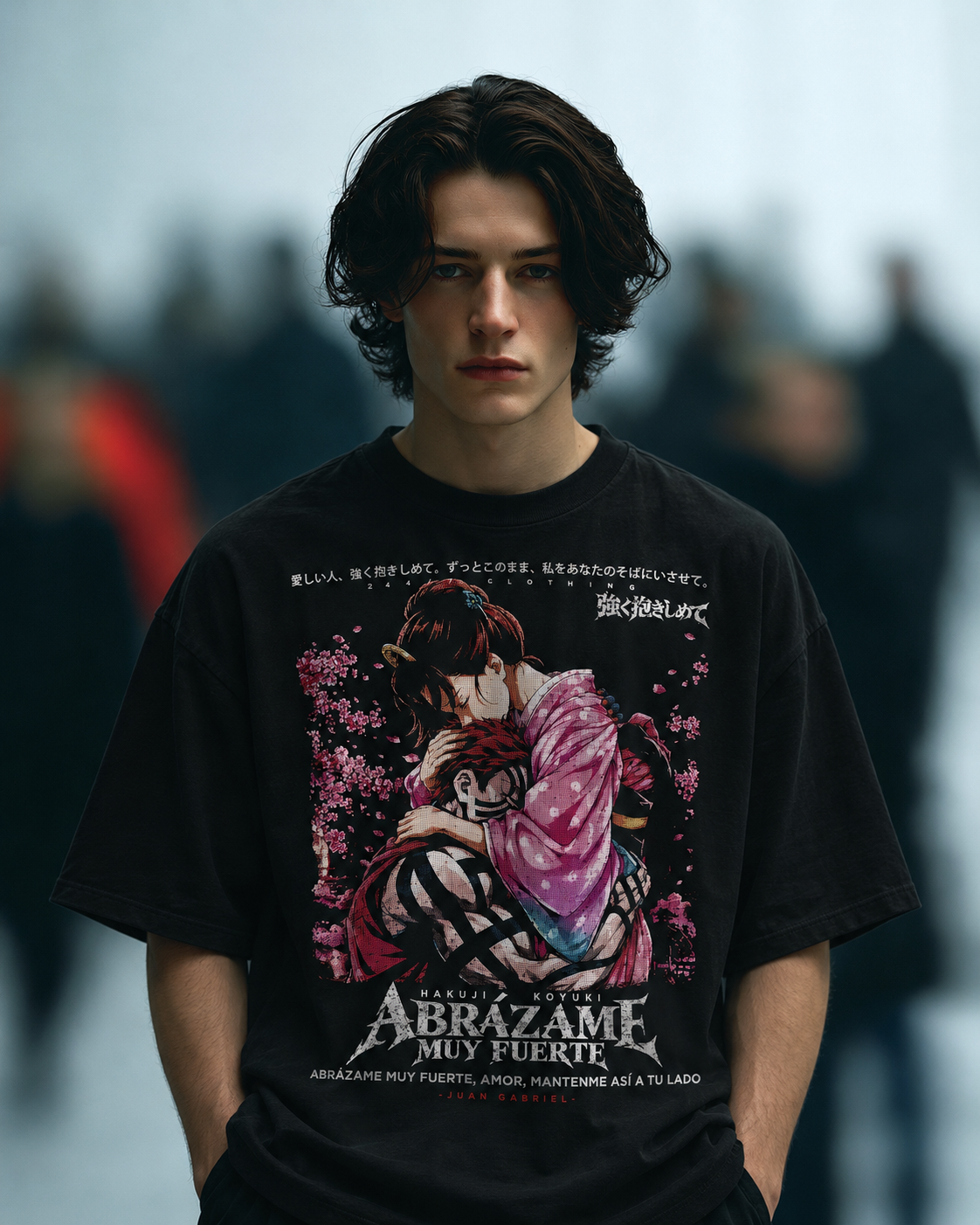 ABRAZAME MUY FUERTE AKAZA